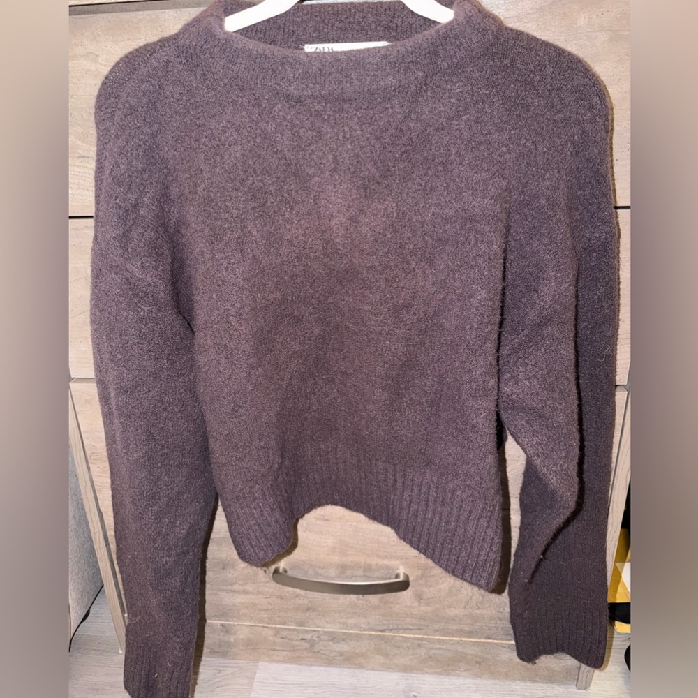 Zara Purple Sweater Size M
